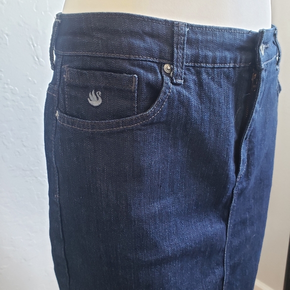 Gloria Vanderbilt Jean Skirt Size 10 | Color: Blue | - Picture 5 of 7